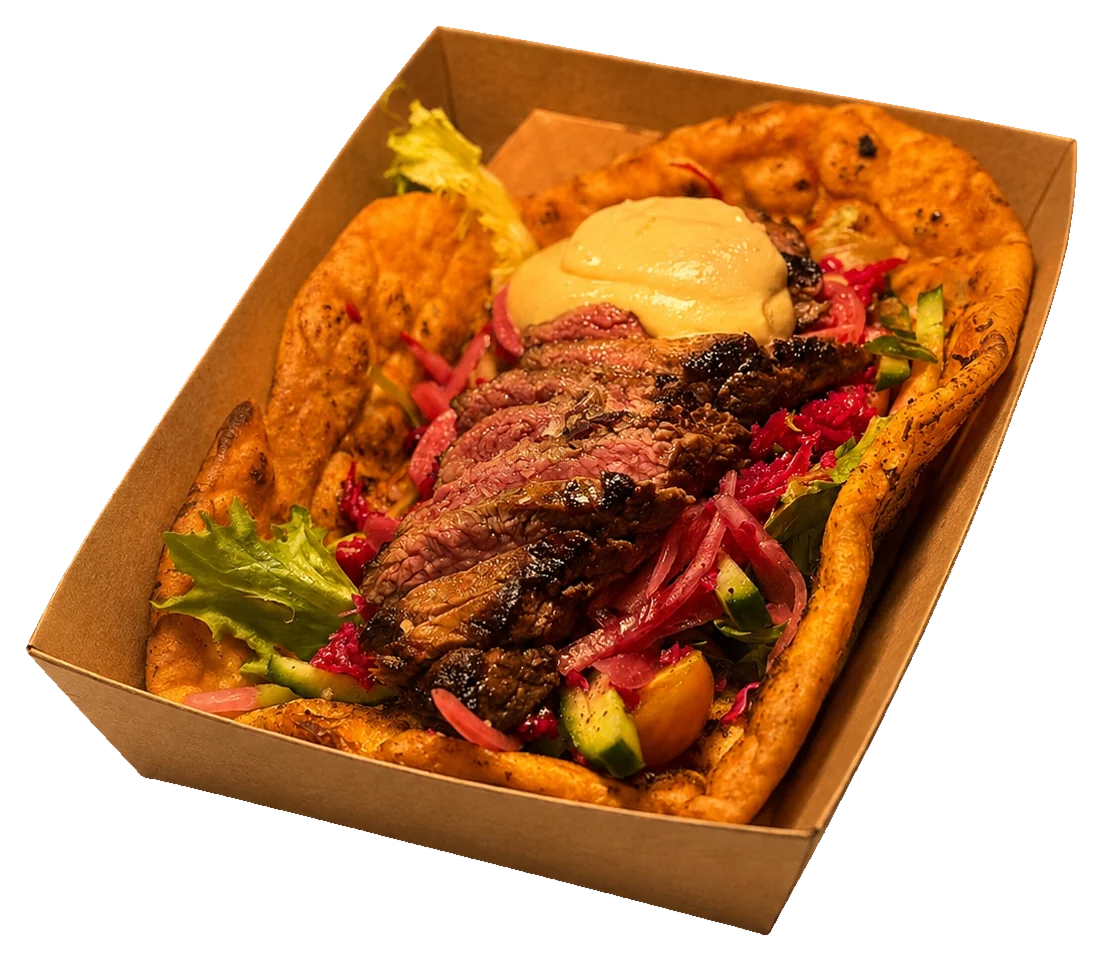 Steak & Flatbread